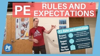 PE Rules and Procedures Overview During First Week of School physed [upl. by Sredna]