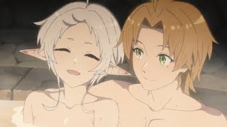 Sylphy and Rudeus Bath Together  Mushoku Tensei Season 2 Part 2 Episode 2 [upl. by Yuu]