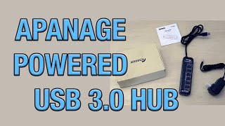 Apanage Powered USB 3 Hub [upl. by Burny707]