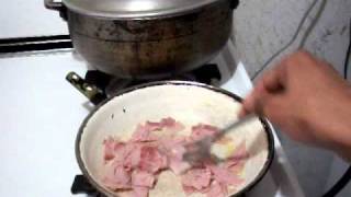 Easy Healthy Ham and Egg Breakfast snack [upl. by Cormier714]