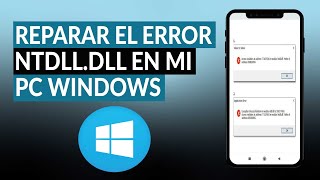 Cómo reparar el error del archivo Ntdlldll en mi PC WINDOWS fácilmente [upl. by Atiuqes]