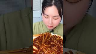 ASMR FOOD EATING SATIFYING  asmrsounds mukbang EP45 shorts [upl. by Ztnarf]