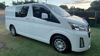 2020 Toyota Hiace crew van camper [upl. by Arvin]