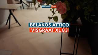 LaminaatPlaza  Belakos  Attico Visgraat XL 83  PVC vloeren [upl. by Norvall]