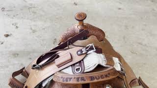 Trevor Brazile Talks About his 2015 Pendleton Round Up Saddle [upl. by Cassandry420]