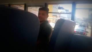 Normandin Middle School Bus vlog [upl. by Rosenthal]