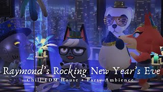 🎆 Animal Crossing New Year’s Eve with Raymond 🎆 1 Hour Chill EDM House No Ads 🎧 New Years Countdown [upl. by Law985]