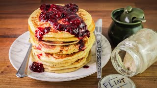 How to Make Delicious Sourdough Discard Pancakes [upl. by Hinman]