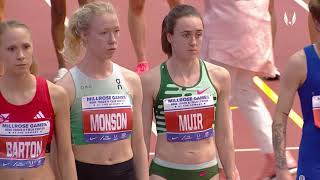 116th Millrose Games  Womens 2 Mile [upl. by Rombert]