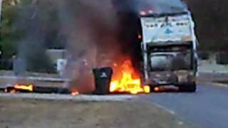 garbage truck fire [upl. by Mackie433]