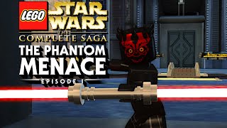 The Phantom Menace · Lego Star Wars The Complete Saga  Modern Overhaul [upl. by Asiar194]