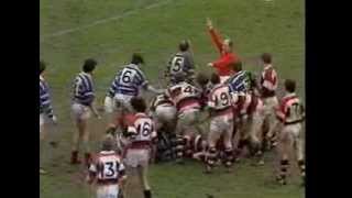 Pontypool RFC v Bridgend 1983 Semi Final Welsh Rugby Schweppes Cup [upl. by Eelrahc]