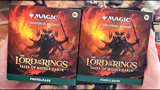 Lord of the Rings MTG Prerelease Living Up To The Hype [upl. by Tnairb]