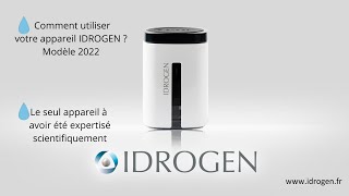 IDROGEN générateur eau hydrogénée hydrogène moléculaire dissous [upl. by Henrik]