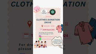 Are you ready to give your extra clothes to a needy person ngo oldclothes donateclothes [upl. by Eilama]