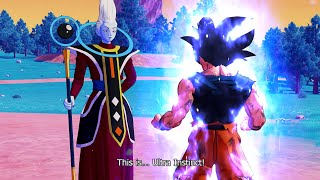 Dragon Ball Z Kakarot  Goku Ultra Instinct New Goku amp Whis Story Mod Battles [upl. by Nelia]