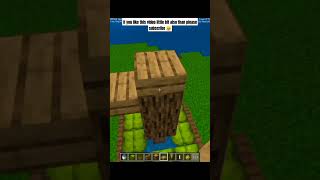 Minecraft zombie trap🧟‍♂️ shorts minecraft [upl. by Dlonra683]