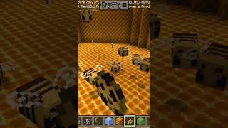 I FILLED 100 BEES Into A HIVE In Minecraft EPIC 😜 minecraft trend minecraftshorts [upl. by Dlanigger]