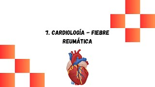 7 Fiebre reumática  Cardiología [upl. by Mayer]