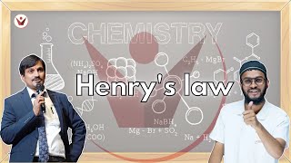 Henrys law  Soda water example  How does carbon dioxide dissolve in water  vidyalankarclasses [upl. by Attiuqaj]