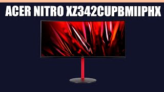 Монитор Acer Nitro XZ342CUPbmiiphx [upl. by Prasad]