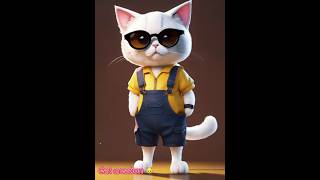 Cute cat vedio White cat Cat cating🐱 [upl. by Laval659]