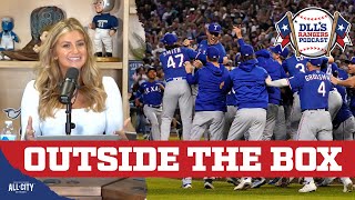 EXCLUSIVE insight inside the Texas Rangers press box  DLLS Sports [upl. by Kerge]