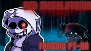 Red Megalovania fansing PTBR FT Writetubefoof [upl. by Decrem]