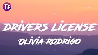 Olivia Rodrigo – drivers license Lyrics  Letra [upl. by Miahc904]