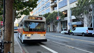 2024 Muni Heritage Weekend Day 2  1975 AM General 96356 4154 [upl. by Milburr]