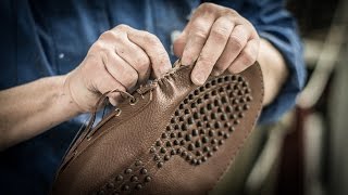 How we make them Moccasins [upl. by Ardnajela]