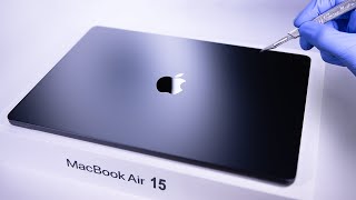 MacBook Air 15 Unboxing  ASMR [upl. by Arymas160]