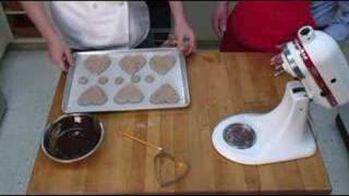 In The Kitchen  Chocolate Meringue Hearts [upl. by Fitts]