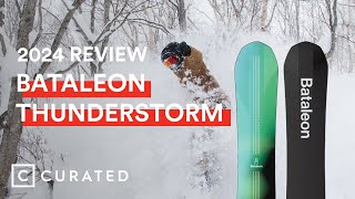 2024 Bataleon Thunderstorm Snowboard Review  Curated [upl. by Asecnarf687]