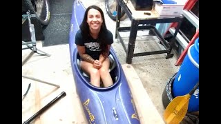 Outfitting an Oldschool Whitewater Kayak [upl. by Varin774]