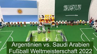 Argentinien vs Saudi Arabien  Fußball Weltmeisterschaft Katar 2022  1 Gruppenspiel der Gruppe C [upl. by Mehitable]