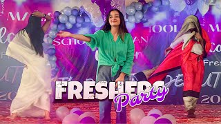 MBA Freshers Party 2023  Graphic Era Hill University  College Freshers Party Dance [upl. by Pillow]