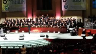 Fallbrook Church Houston Mass Choir George Powell [upl. by Ayhtin895]