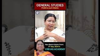 UPSC CSAT ONLINE OFFLINE general studies csbiasacademy ashoknagar upsc civil news [upl. by Hong900]