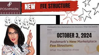 Poshmarks new fee structure is beginning October 3 2024 Will this hurt resellers [upl. by Yerga]