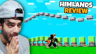 HIMLANDS GANG RATED MY MOST CREATIVE MINECRAFT BUILDS [upl. by Odlanor]