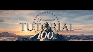 Eigenes Paramount Intro erstellen Tutorial  Free Template [upl. by Nlycaj217]