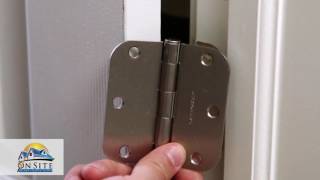 How to Replace Door Hinges [upl. by Leahcimed]