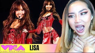 IM GAGGED 😱 LISA quotNew Womanquot  quotRockstarquot LIVE  2024 VMAs  REACTIONREVIEW [upl. by Marijo]