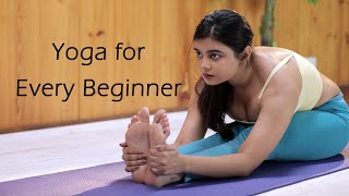 Yoga Asanas for Every Beginner  Strengthening amp Flexibility [upl. by Asyram]