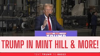 TRUMP KILLS IT IN MINT HILL  KAMALA HARRIS TALKS ECONOMICS [upl. by Thenna]