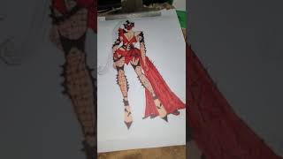 moda arte designo deadpool art ilustration inspiracion deadpool3 [upl. by Nennerb]