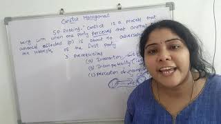 TSSPDCL JPO CLASS 8 Conflict ManagementTELUGU [upl. by Nicks]