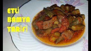 Etli Bamya Yemeği Tarifi  Yemek Tarifleri [upl. by Corabella]