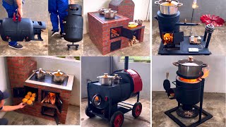 6 most popular homemade wood stoves YOU SHOULD KNOW [upl. by Yema]